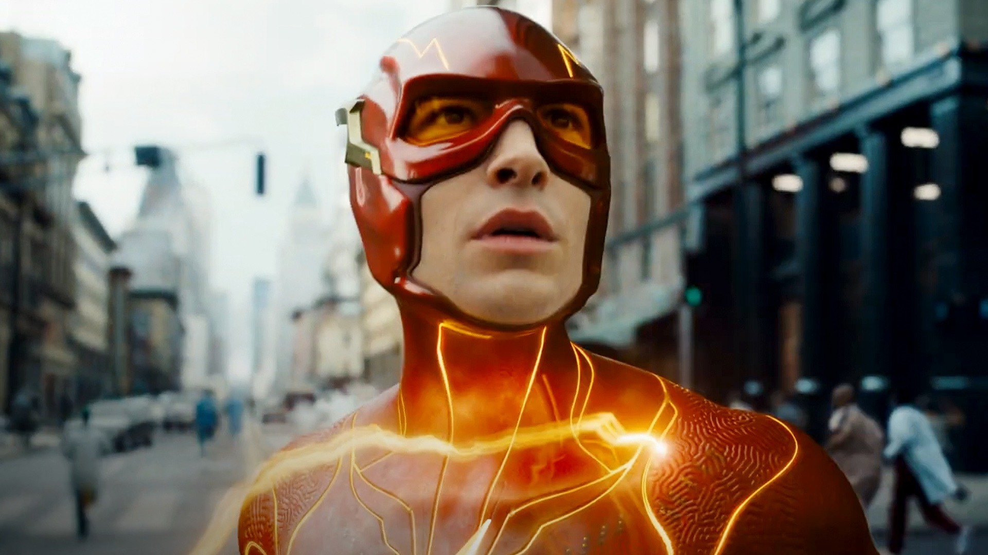 Ezra Miller as The Flash