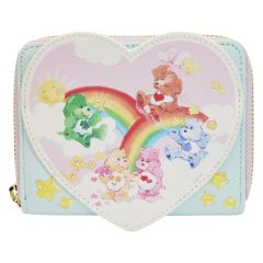 Loungefly Care Bears Cloud Party Zip Around Wallet