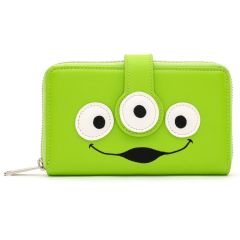 Loungefly Disney Pixar Toy Story Alien Eyes Zip Around Wallet