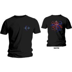 A Perfect Circle: Octoheart (Back Print) - Black T-Shirt