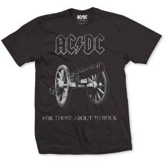 AC/DC: About to Rock - Black T-Shirt