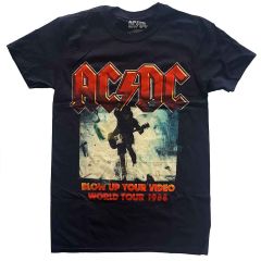 AC/DC: Blow Up Your Video - Black T-Shirt