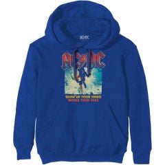 AC/DC: Blow Up Your Video - Blue Pullover Hoodie