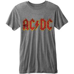 AC/DC: Classic Logo - Grey T-Shirt