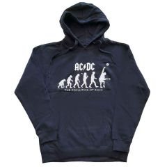 AC/DC: Evolution of Rock - Navy Blue Pullover Hoodie