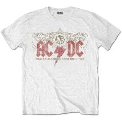 AC/DC: Oz Rock - White T-Shirt