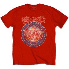 Aerosmith: Aero Force - Red T-Shirt