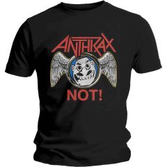 Anthrax: Not Wings - Black T-Shirt