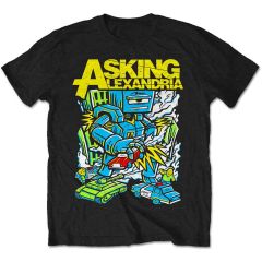 Asking Alexandria: Killer Robot - Black T-Shirt