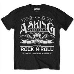 Asking Alexandria: Rock N' Roll - Black T-Shirt