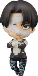 Attack on Titan: Levi Ackerman Nendoroid Action Figure (10cm)