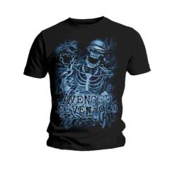 Avenged Sevenfold: Chained Skeleton - Black T-Shirt