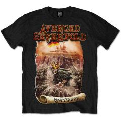 Avenged Sevenfold: Germany - Black T-Shirt