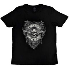 Avenged Sevenfold: Stars Flourish - Black T-Shirt