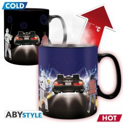 Back To The Future: Time Machine Heat Change Mug