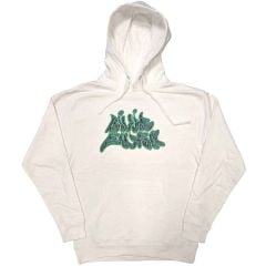 Billie Eilish: Graffiti Logo - White Pullover Hoodie