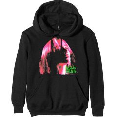 Billie Eilish: Neon Shadow Pink - Black Pullover Hoodie