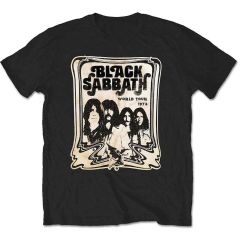 Black Sabbath: World Tour 1978 - Black T-Shirt