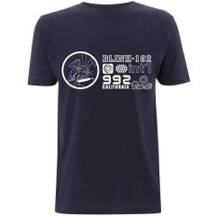 Blink-182: International - Navy Blue T-Shirt