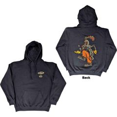 Blink-182: Roger Rabbit (Back Print) - Navy Blue Pullover Hoodie