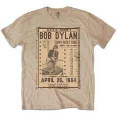 Bob Dylan: Flyer - Sand T-Shirt