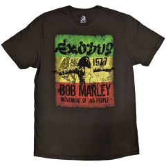 Bob Marley: Movement - Black T-Shirt