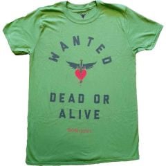 Bon Jovi: Wanted - Green T-Shirt