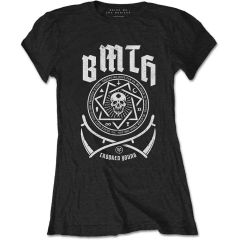 Bring Me The Horizon: Crooked - Ladies Black T-Shirt