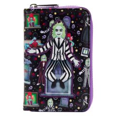 Loungefly Beetlejuice: Icons Zip Around Wallet