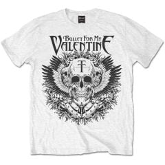 Bullet For My Valentine: Eagle - White T-Shirt