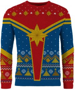 Captain Marvel: Festive Is A Good Look For You Christmas Jumper