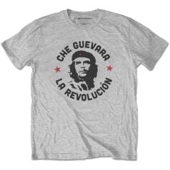 Che Guevara: Circle Logo - Grey T-Shirt