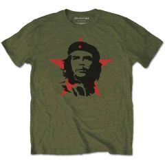 Che Guevara: Military - Military Green T-Shirt