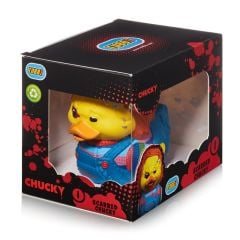 Child's Play: Chucky Scarred Tubbz Rubber Duck Collectible (Boxed Edition) Preorder