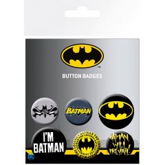 DC Comics: Batman Comics Badge Pack