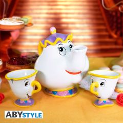 Disney: Beauty and The Beast Mrs. Potts & Chip Ceramic Premium Teapot