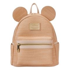 Disney by Loungefly: Mickey Straw Mini Backpack