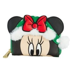 Disney by Loungefly: Minnie Mouse Polka Dot Christmas Wallet