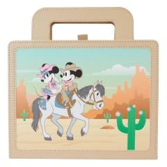 Disney by Loungefly: Western Mickey and Minnie Notebook Lunchbox