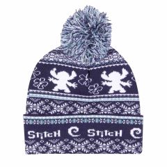 Disney Lilo And Stitch: Fair Isle Pom Pom Beanie Preorder