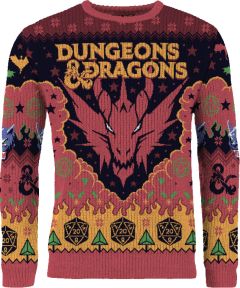 Dungeons & Dragons: Seven Dice A-Rolling Christmas Jumper