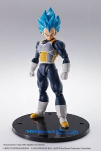 Dragon Ball Super: Vegeta Super Saiyan Blue S.H. Figuarts Action Figure (15th Anniversary Version) (14cm)