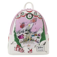 Loungefly Dr Seuss: How the Grinch Stole Christmas! Lenticular Scene Mini Backpack