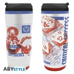 Dungeons & Dragons: Sketch Dice Travel Mug