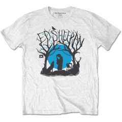 Ed Sheeran: Woodland Gig - White T-Shirt