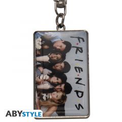 Friends: Milkshake Metal Keychain