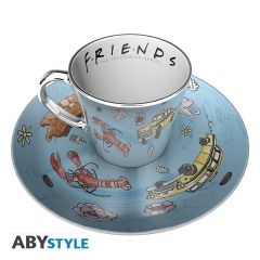 Friends: Pattern Collectors Plate & Mirror Mug Set Preorder