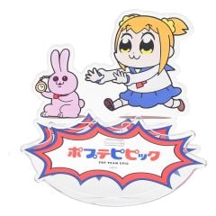 GoodSmile: Popuko & Rabbit Rocking Acrylic Stand Moment (10cm)