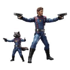 Guardians of the Galaxy 3: Star Lord & Rocket Raccoon S.H. Figuarts Action Figures (6-15cm)