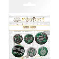 Harry Potter: Slytherin Badge Pack